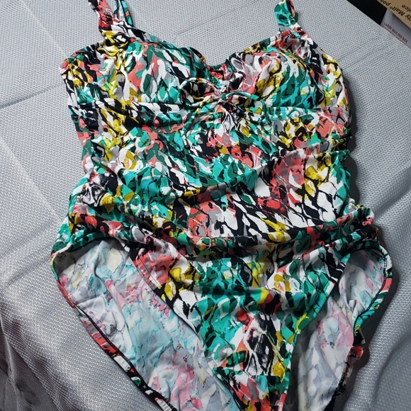 Aqua Green Other - Aqua Green One Piece Bathing Suit - XL